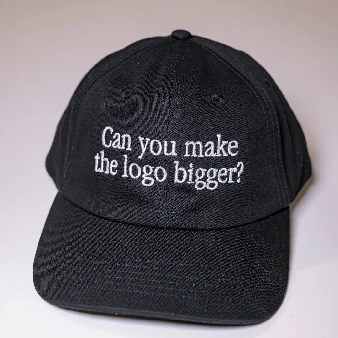 Logo Bigger Dad Hat