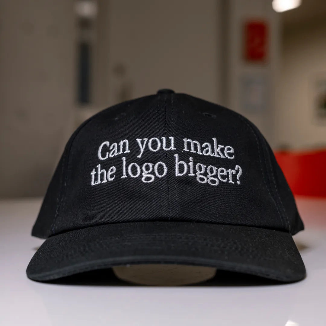 Logo Bigger Dad Hat