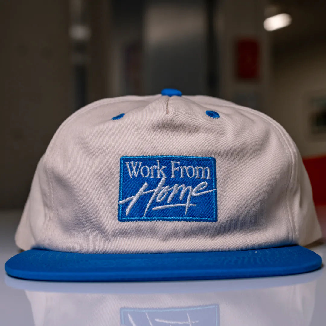 Work From Home 5 Panel - Cream / Blue